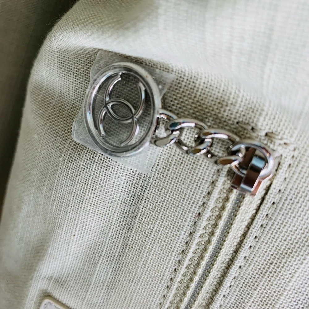 Chanel 2022 Small Deauville Tote w/ Pouch 💙 - Picture 7 of 16